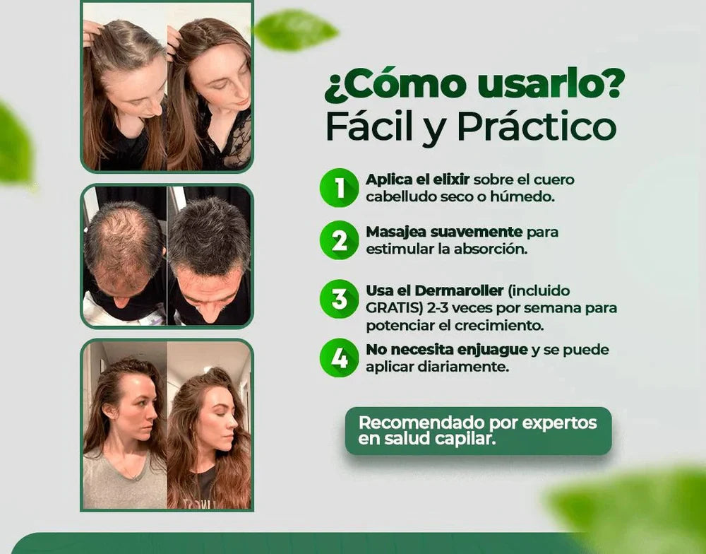 ¡OFERTA 2X1! OUHOE® Haz crecer tu cabello en 21 días