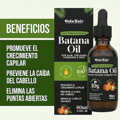 BATANA OIL® Recupera el volumen y largo de tu cabello en solo 2 semanas