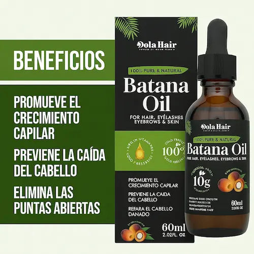 BATANA OIL® Recupera el volumen y largo de tu cabello en solo 2 semanas
