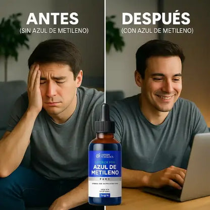 NeuroBlue® Gotas que potencian tu memoria y concentración desde el primer uso