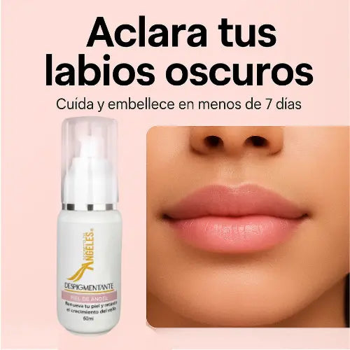ANGELS® Aclara el tono oscuro de tus labios en solo 7 días