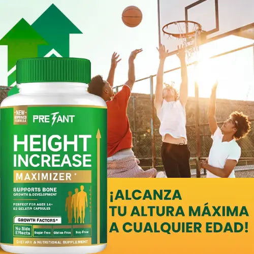 GROWMAX® Crece hasta 7cm en 3 meses, sin importar tu edad