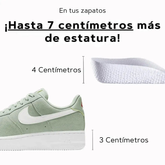 HighPads® Hasta 7.5 cm más alto en cualquier zapato sin que nadie se de cuenta